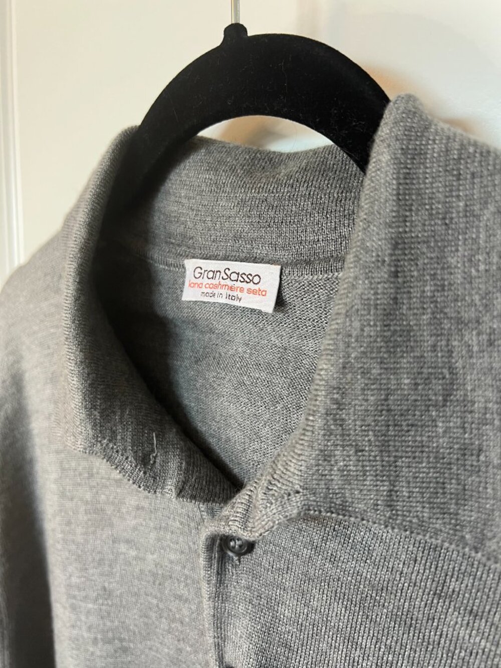 Gran Sasso Wool Cashmere Silk Crewneck Sweater XL - Picture 2 of 9